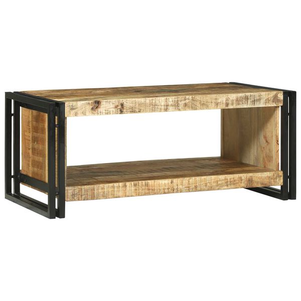 vidaXL Τραπεζάκι Σαλονιού 90x50x38 εκ. Μασίφ Ξύλο Μάνγκο