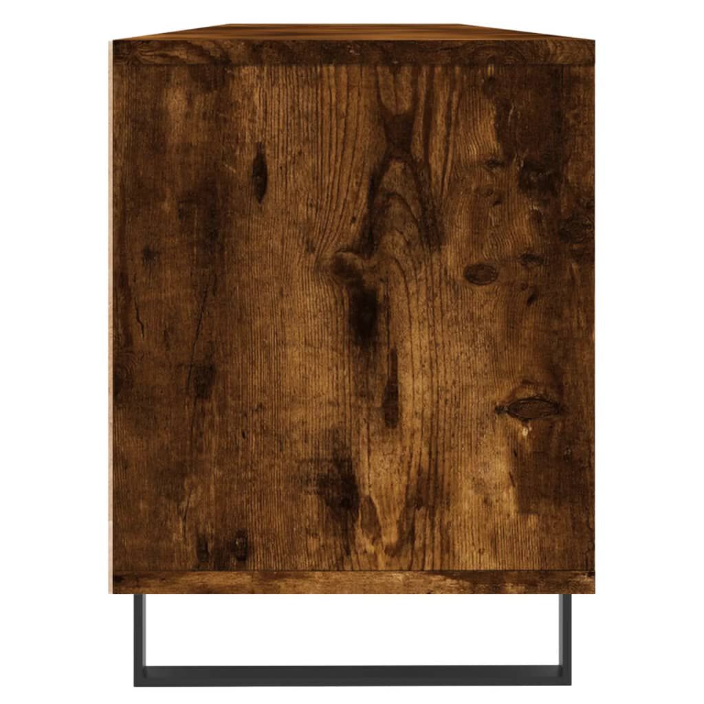 vidaXL Έπιπλο Τηλεόρασης Καπνιστή Δρυς 150x30x44,5 εκ. Επεξ. Ξύλο