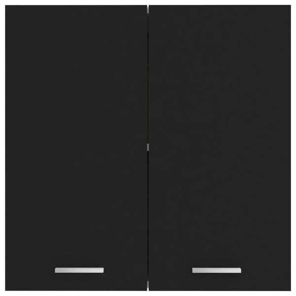 vidaXL Ντουλάπι Κρεμαστό Lyon Μαύρο 60 x 31 x 60 εκ. από Επεξ. Ξύλο