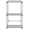 vidaXL Ραφιέρα για Πλυντήριο Γκρι 87 x 55 x 90,5 εκ. από Σίδερο