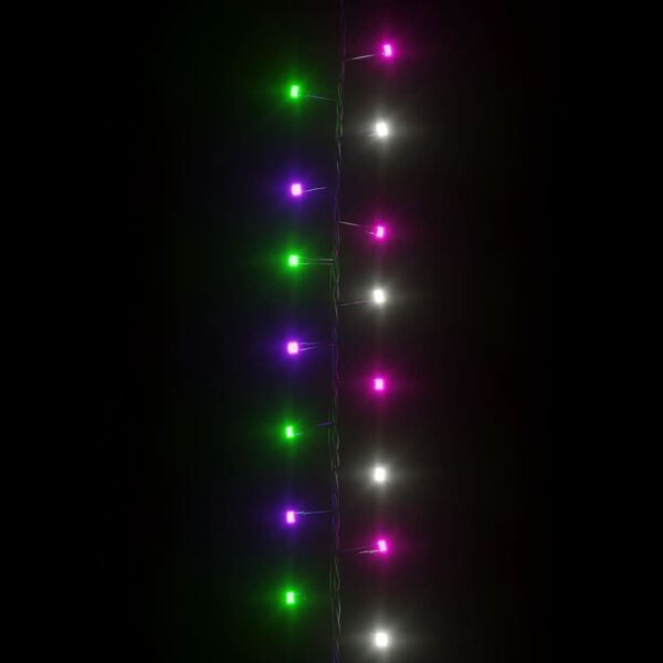 vidaXL Φωτάκια Compact με 1000 LED Παστέλ Πολύχρωμα 25 μ. από PVC