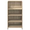 vidaXL Γραφείο υποδοχής Sonoma Δρυς 55x50x103,5εκ. Επεξεργασμένο Ξύλο