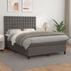 vidaXL &Kappa;&rho;&epsilon;&beta;ά&tau;&iota; Boxspring &mu;&epsilon; &Sigma;&tau;&rho;ώ&mu;&alpha; &Gamma;&kappa;&rho;&iota; 140x200&epsilon;&kappa;. &alpha;&pi;ό &Sigma;&upsilon;&nu;&theta;&epsilon;&tau;&iota;&kappa;ό &Delta;έ&rho;&mu;&alpha;