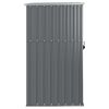 vidaXL Αποθήκη Εργαλείων Κήπου Γκρι 88x89x161 εκ. Γαλβαν. Ατσάλι