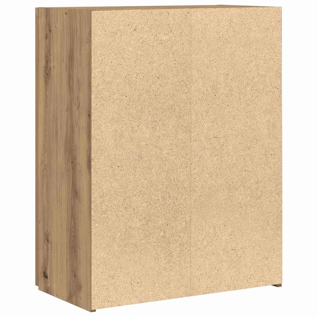 vidaXL Γραφείο Ντουλάπι artisan δρυς 60 x 32 x 77.5 Επεξεργασμένο ξύλο
