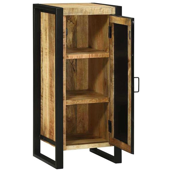 vidaXL Ντουλάπα Μπάνιου Καφέ 40 x 35 x 90 εκ. Μασίφ ξύλο μάνγκο