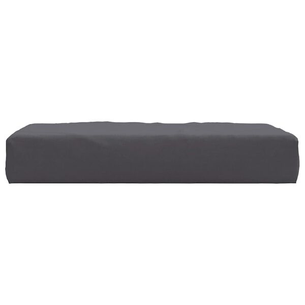 vidaXL Μαξιλάρι Παλέτας Ανθρακί 60 x 60 x 6 εκ. Ύφασμα Oxford