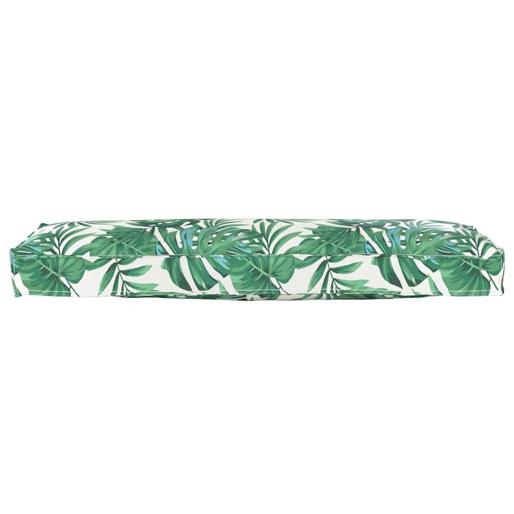 vidaXL Σετ Μαξιλαριών Πάγου Floral 2 pcs Μοτίβο φύλλων 120 x 40 x 8 εκ