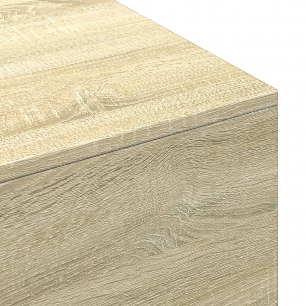 vidaXL Τραπεζάκι Σαλονιού Sonoma Δρυς 100x49,5x31 εκ. Επεξεργ. Ξύλο