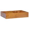 vidaXL &Nu;&iota;&pi;&tau;ή&rho;&alpha;&sigmaf; 50 x 35 x 10 &epsilon;&kappa;. &alpha;&pi;ό &Mu;&alpha;&sigma;ί&phi; &Xi;ύ&lambda;&omicron; Teak
