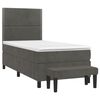 vidaXL &Kappa;&rho;&epsilon;&beta;ά&tau;&iota; Boxspring &mu;&epsilon; &Sigma;&tau;&rho;ώ&mu;&alpha; &Sigma;&kappa;&omicron;ύ&rho;&omicron; &Gamma;&kappa;&rho;&iota; 90x190 &epsilon;&kappa;. &Beta;&epsilon;&lambda;&omicron;ύ&delta;&iota;&nu;&omicron;