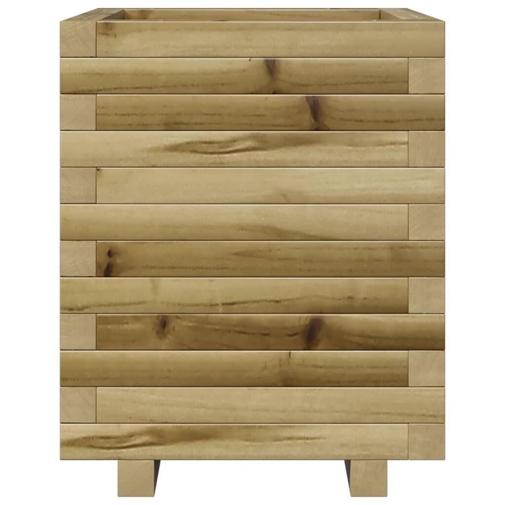 vidaXL Ζαρντινιέρα 40x40x49,5 εκ. Εμποτισμ. Ξύλο Πεύκου