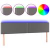 vidaXL &Kappa;&epsilon;&phi;&alpha;&lambda;ά&rho;&iota; &Kappa;&rho;&epsilon;&beta;&alpha;&tau;&iota;&omicron;ύ LED &Gamma;&kappa;&rho;&iota; 180x5x78/88 &epsilon;&kappa;. &alpha;&pi;ό &Sigma;&upsilon;&nu;&theta;&epsilon;&tau;&iota;&kappa;ό &Delta;έ&rho;&mu;&alpha;