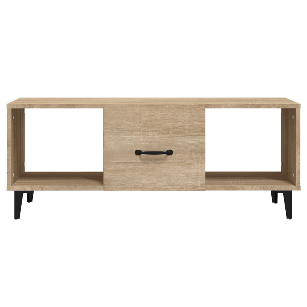 vidaXL Τραπεζάκι Σαλονιού Sonoma Δρυς 102x50x40 εκ. Επεξεργασμένο Ξύλο