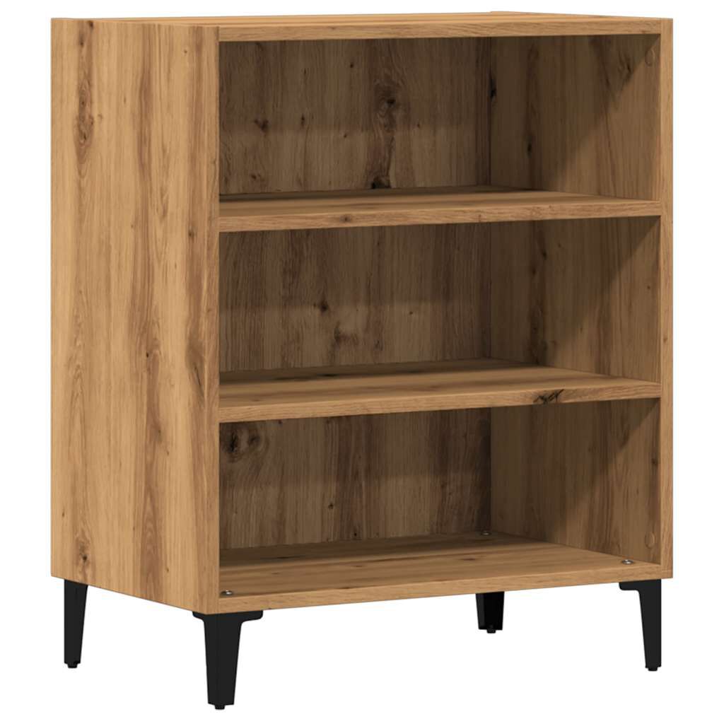 vidaXL Μπουφές Αρτισιανή Δρυς 57x35x75 εκ. από Επεξεργασμένο Ξύλο
