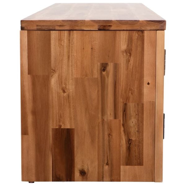 vidaXL Έπιπλο Τηλεόρασης 120 x 35 x 40 εκ. από Μασίφ Ξύλο Ακακίας