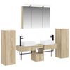 vidaXL &Sigma;&epsilon;&tau; &Epsilon;&pi;ί&pi;&lambda;&omega;&nu; &Mu;&pi;ά&nu;&iota;&omicron;&upsilon; 6 pcs Sonoma &Delta;&rho;&upsilon;&sigmaf;