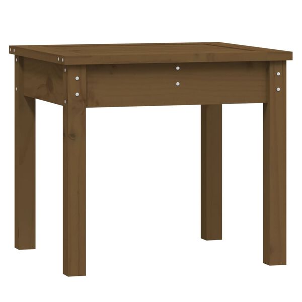 vidaXL Πάγκος Κήπου Μελί 50 x 44 x 45 εκ. από Μασίφ Ξύλο Πεύκου