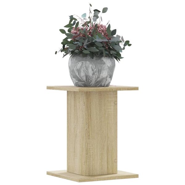 vidaXL Βάσεις Φυτών 2 Τεμ. Sonoma Δρυς 30x30x40 εκ. Επεξεργασμένο Ξύλο