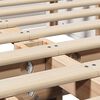 vidaXL Σκελετός Κρεβατιού Λευκό 210 x 178 x 30 εκ Στερεά ξυλεία πεύκου