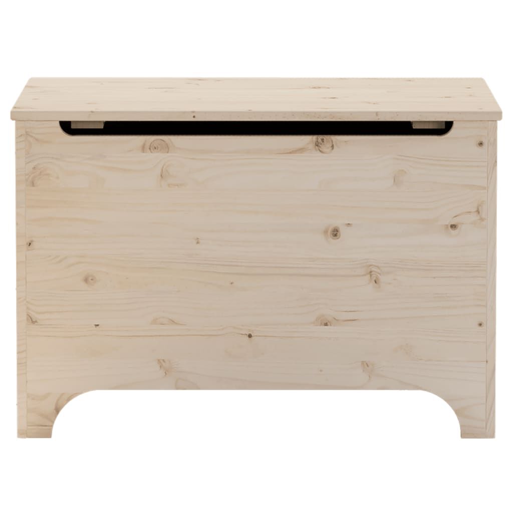 vidaXL Κουτί Αποθήκευσης με Καπάκι RANA 80x49x54εκ. Μασίφ Ξύλο Πεύκου