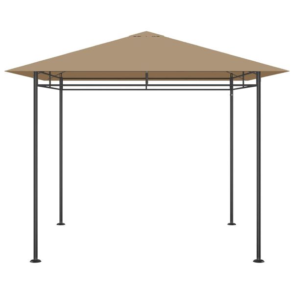 vidaXL Κιόσκι Taupe 3 x 3 x 2,7 μ. 180 γρ./μ²