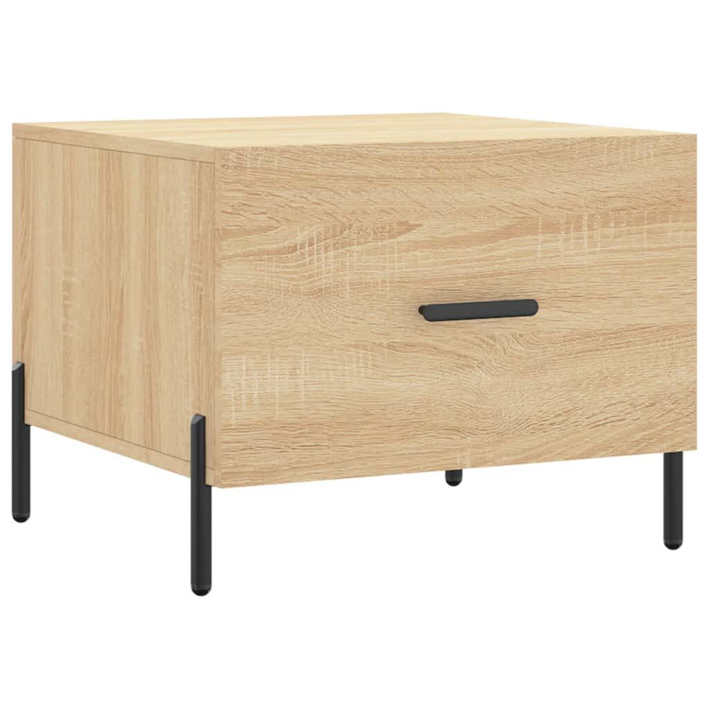 vidaXL Τραπεζάκια Σαλονιού 2 τεμ Sonoma Δρυς 50x50x40 εκ Επεξ. Ξύλο