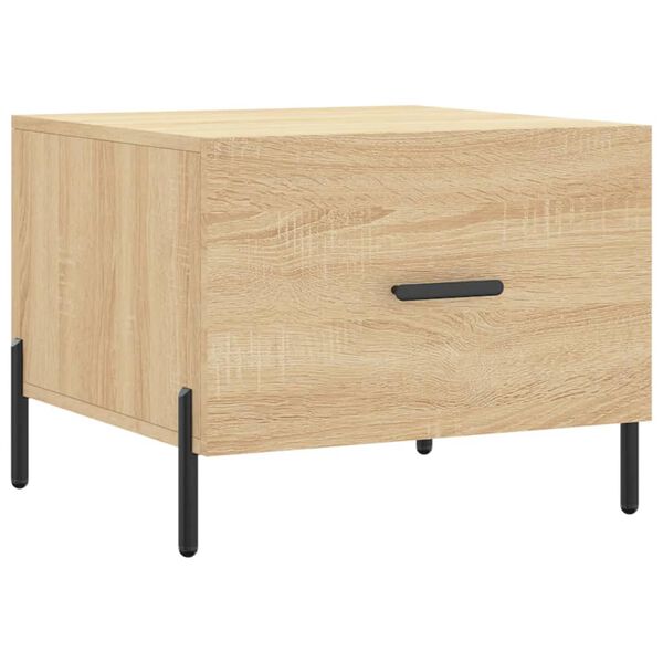 vidaXL Τραπεζάκια Σαλονιού 2 τεμ Sonoma Δρυς 50x50x40 εκ Επεξ. Ξύλο