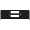 vidaXL Έπιπλο Τηλεόρασης Μαύρο 120 x 30 x 37,5 εκ. από Μοριοσανίδα