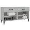 vidaXL Παπουτσοθήκη Γκρι Sonoma 102x35x55 εκ. από Επεξεργασμένο Ξύλο