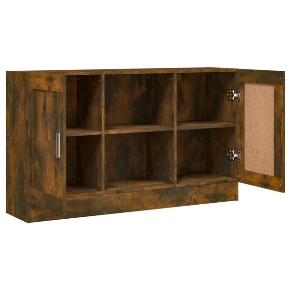 vidaXL Μπουφές Καπνιστή Δρυς 120x30,5x70 εκ. από Επεξεργασμένο Ξύλο