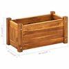 vidaXL Ζαρντινιέρα Υπερυψωμένη 50 x 25 x 25 εκ. από Ξύλο Ακακίας