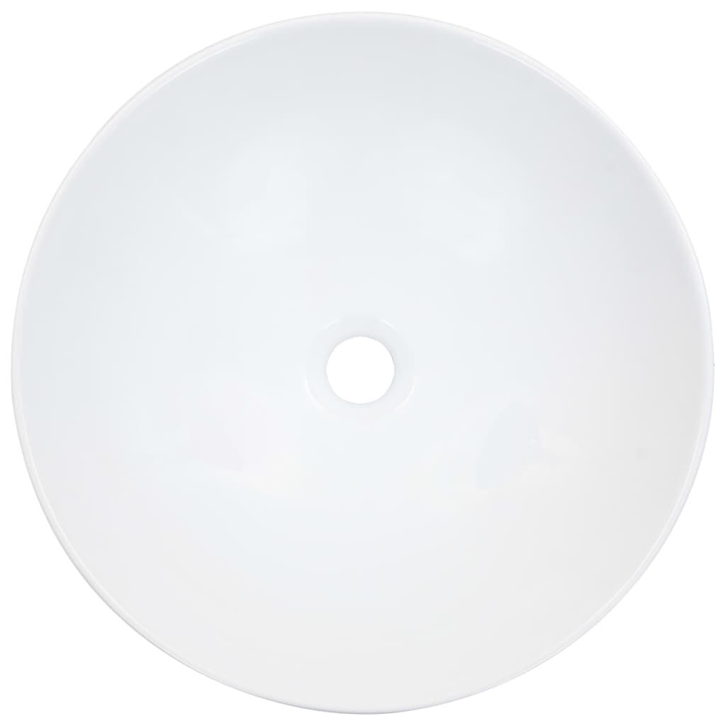 vidaXL Νιπτήρας Λευκός 41 x 12,5 εκ. Κεραμικός