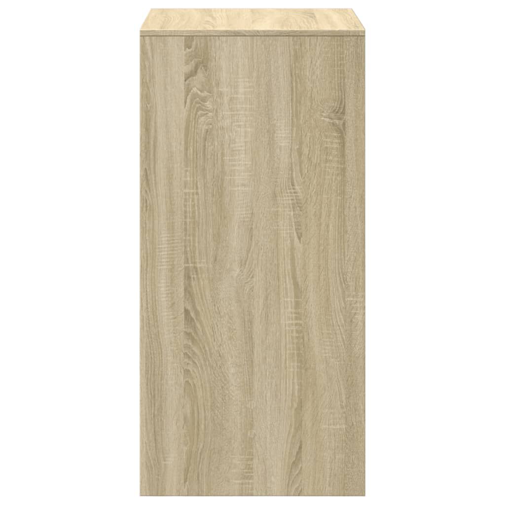 vidaXL Τραπέζι Μπαρ Sonoma Δρυς 51x50x103,5 εκ. Επεξ. Ξύλο