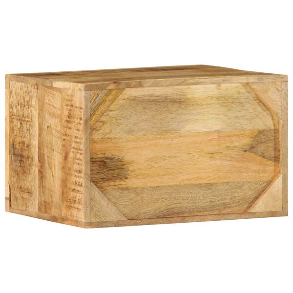 vidaXL Επιτοίχιο Κομοδίνο 40x30x25 εκ. Μασίφ Ξύλο Μάνγκο