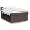 vidaXL &Kappa;&rho;&epsilon;&beta;ά&tau;&iota; Boxspring &mu;&epsilon; &Sigma;&tau;&rho;ώ&mu;&alpha; &Sigma;&kappa;&omicron;ύ&rho;&omicron; &Kappa;&alpha;&phi;έ 140x190 &epsilon;&kappa;. &Upsilon;&phi;&alpha;&sigma;&mu;ά&tau;&iota;&nu;&omicron;