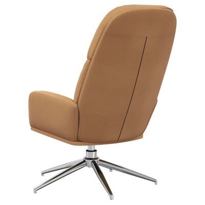 vidaXL Πολυθρόνα Relax Taupe από Συνθετικό Καστόρι