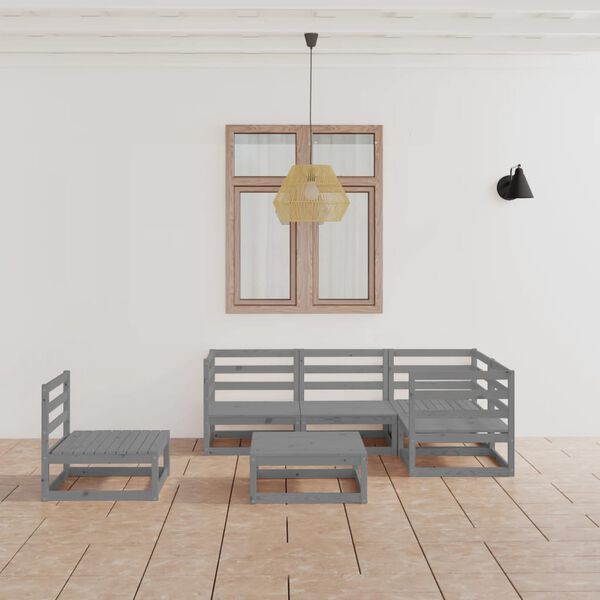 vidaXL &Sigma;&alpha;&lambda;ό&nu;&iota; &Kappa;ή&pi;&omicron;&upsilon; &Sigma;&epsilon;&tau; 6 &Tau;&epsilon;&mu;&alpha;&chi;ί&omega;&nu; &Gamma;&kappa;&rho;&iota; &alpha;&pi;ό &Mu;&alpha;&sigma;ί&phi; &Xi;ύ&lambda;&omicron; &Pi;&epsilon;ύ&kappa;&omicron;&upsilon;