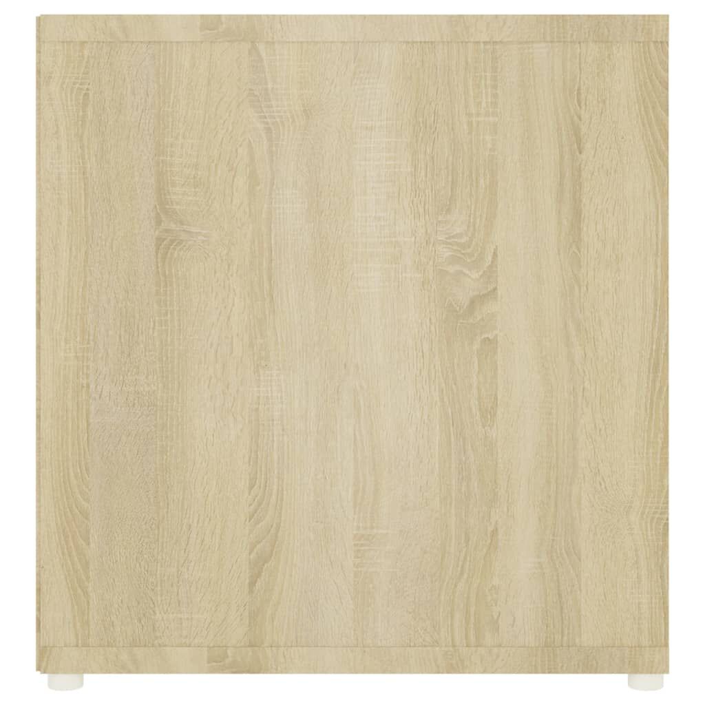 vidaXL Έπιπλο Τηλεόρασης Sonoma Δρυς 107 x 35 x 37 εκ. από Επεξ. Ξύλο