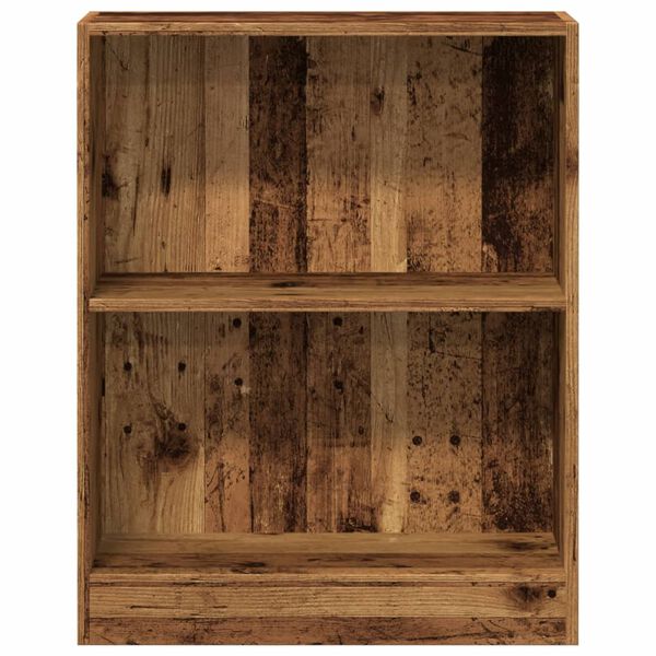vidaXL Βιβλιοθήκη Όψη Παλαιού Ξύλου 60x24x76 εκ. Επεξεργασμένο Ξύλο