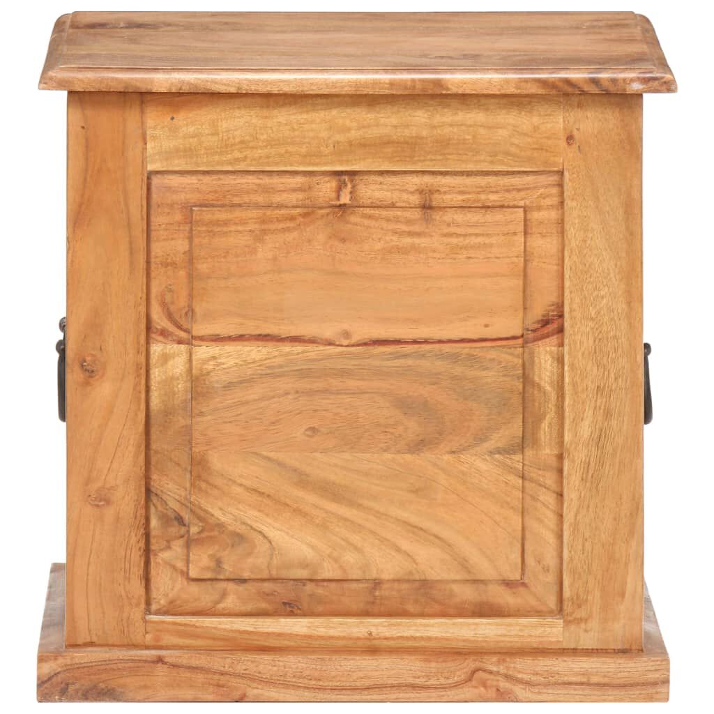 vidaXL Μπαούλο 40 x 40 x 40 εκ. από Μασίφ Ξύλο Ακακίας