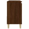 vidaXL Ντουλάπι Μπάνιου Καφέ Δρυς 65x33x60 εκ. Επεξεργασμένο Ξύλο
