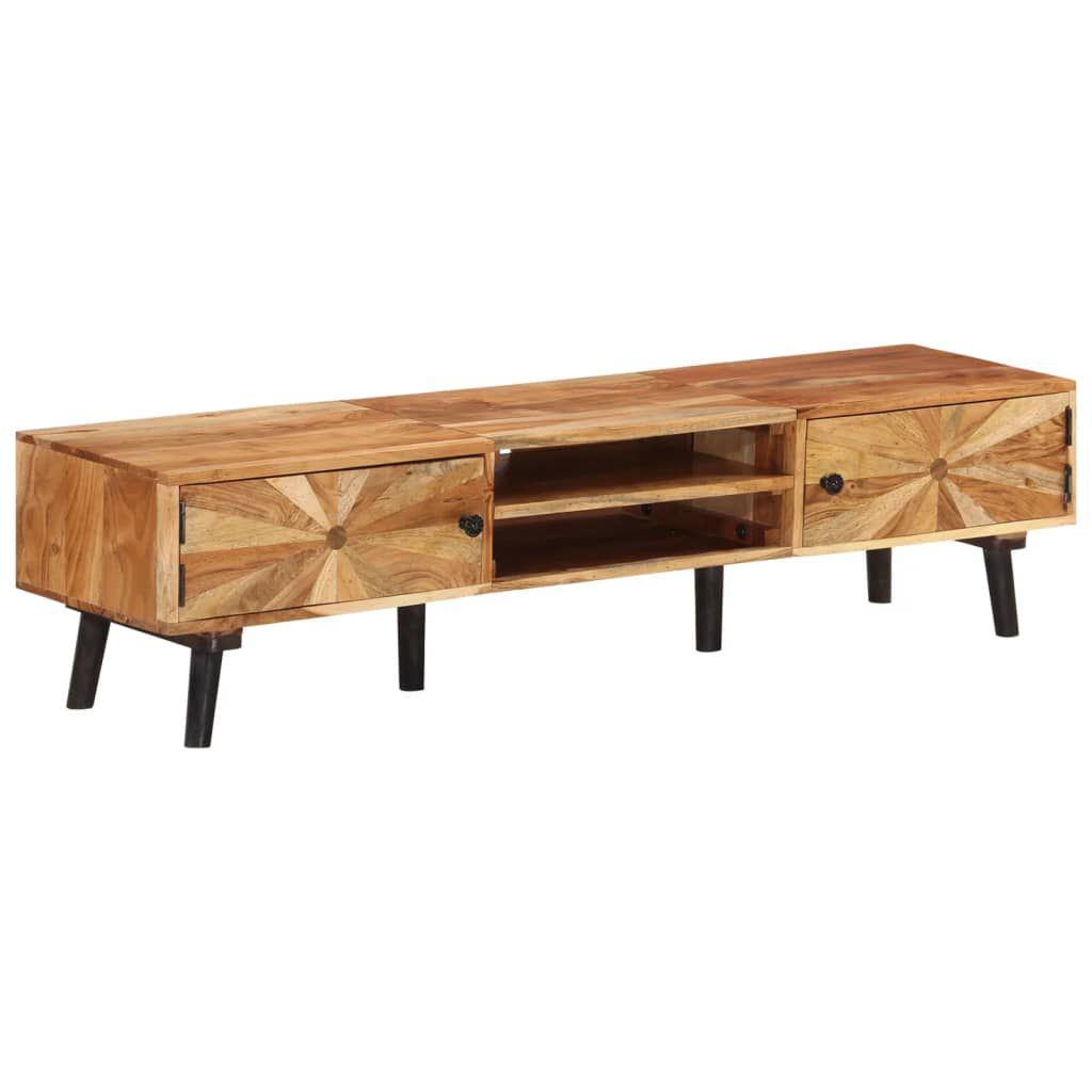 vidaXL Έπιπλο Τηλεόρασης 145 x 35 x 35 εκ. από Μασίφ Ξύλο Ακακίας