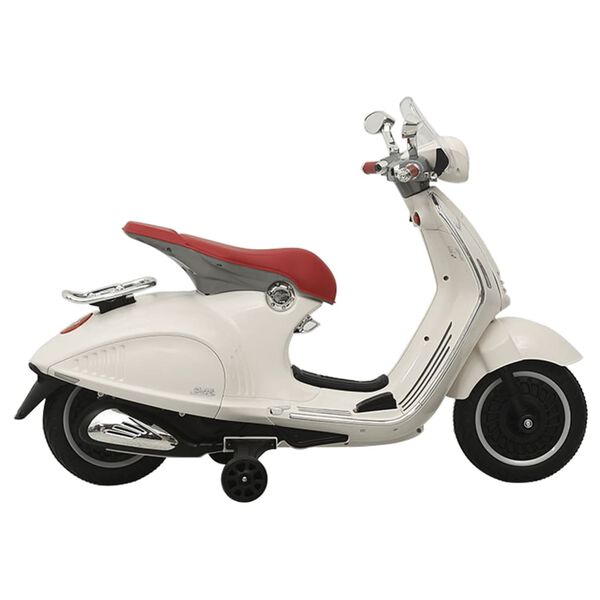 vidaXL Παιχνίδι Ηλεκτρικό Μοτοσικλέτα Vespa GTS300 Λευκό