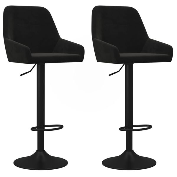 vidaXL &Sigma;&kappa;&alpha;&mu;&pi;ό &Mu;&pi;&alpha;&rho; 2 &tau;&epsilon;&mu;. &Mu;&alpha;ύ&rho;&alpha; &Beta;&epsilon;&lambda;&omicron;ύ&delta;&iota;&nu;&alpha;