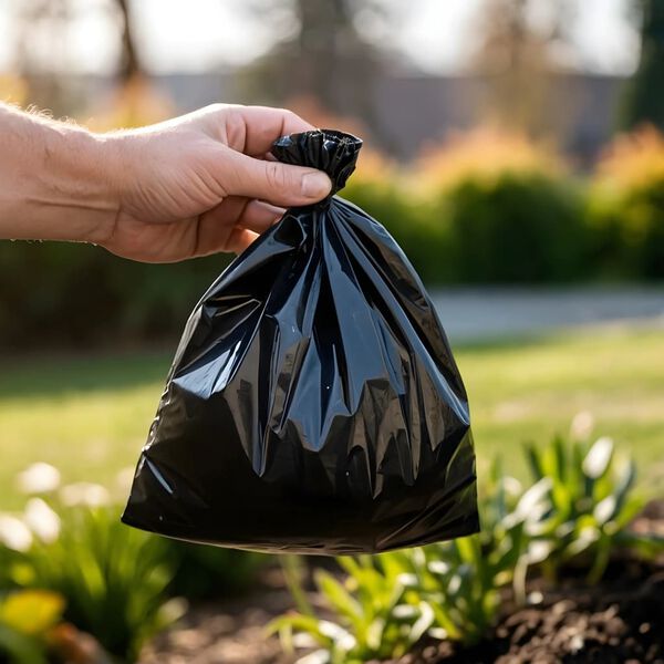 vidaXL Σακούλες Ακαθαρσιών Σκύλου 750τεμ Μαύρες 30x20εκ. Πολυαιθυλένιο