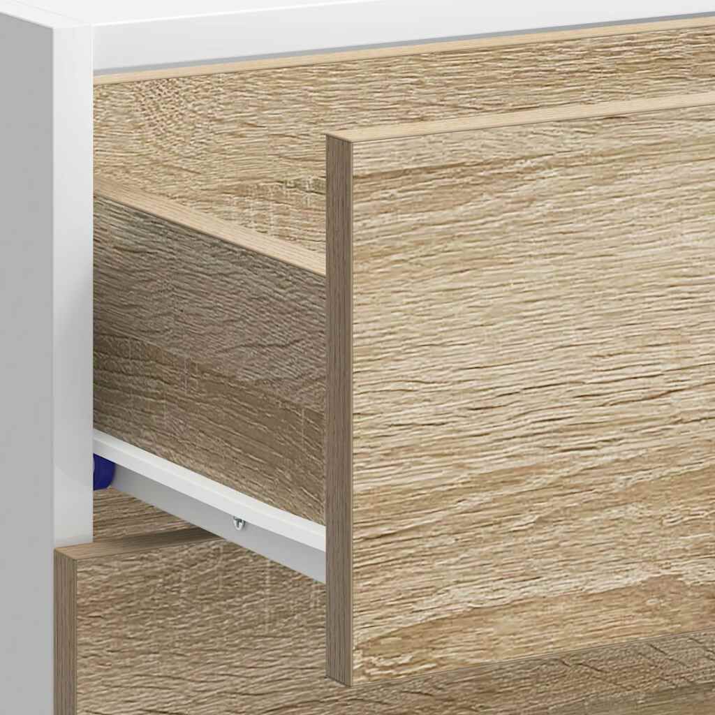 vidaXL ντουλάπι βάσης κουζίνας Lyon Δρυς sonoma κατασκευασμένο ξύλο