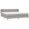 vidaXL &Kappa;&rho;&epsilon;&beta;ά&tau;&iota; Boxspring &mu;&epsilon; &Sigma;&tau;&rho;ώ&mu;&alpha; &Alpha;&nu;&omicron;&iota;&chi;&tau;ό &Gamma;&kappa;&rho;&iota; 200x200 &epsilon;&kappa;. &Upsilon;&phi;&alpha;&sigma;&mu;ά&tau;&iota;&nu;&omicron;