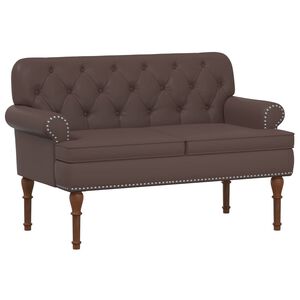 vidaXL Love seat &mu;&epsilon; &kappa;&omicron;&upsilon;&mu;&pi;&iota;ά &Kappa;&alpha;&phi;έ 120 x 65 x 77 &epsilon;&kappa; &Tau;&epsilon;&chi;&nu;&eta;&tau;ό &Delta;έ&rho;&mu;&alpha;