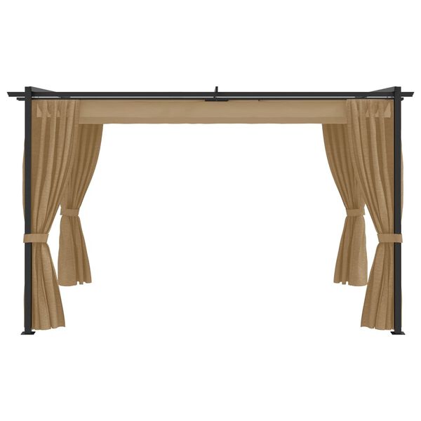 vidaXL &Kappa;&iota;ό&sigma;&kappa;&iota; &Chi;&rho;ώ&mu;&alpha; Taupe 4 x 3 &mu;.